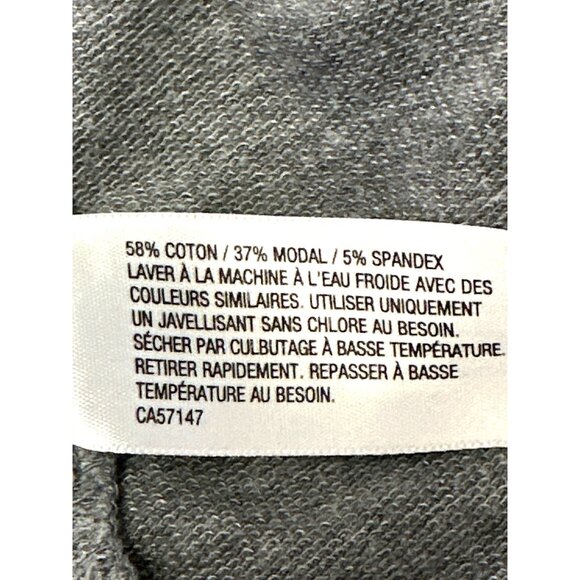 CCC Trendy Chic Gray Open Front High Low Hem Design Cardigan Size Large - Picture 5 of 8